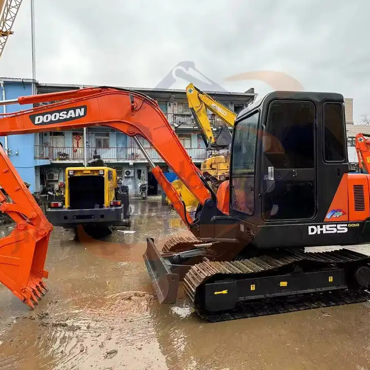 Original South Korea Doosan DH55 Excavator Doosan Excavator In Low Price Used Doosan Excavator For Hot Sale - Ekskavator: gambar 1 Original South Korea Doosan DH55 Excavator Doosan Excavator In Low Price Used Doosan Excavator For Hot Sale - Ekskavator: gambar 1