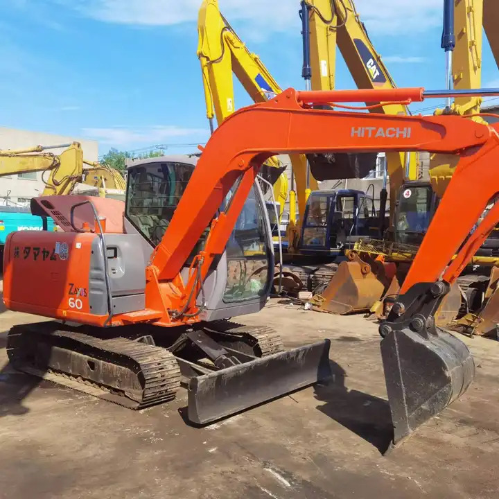 Original Used Excavator Made In Japan Tata Hitachi Zx60 Heavy Equipment 6 Tons 90% New - Ekskavator perayap: gambar 1 Original Used Excavator Made In Japan Tata Hitachi Zx60 Heavy Equipment 6 Tons 90% New - Ekskavator perayap: gambar 1