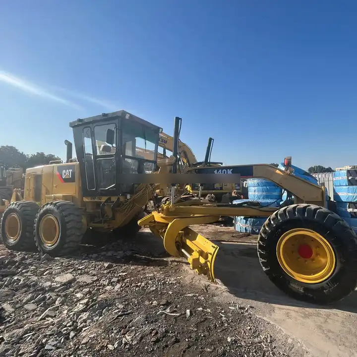 Original Well-Maintained CAT 140K Used Motor Grader for Sale,Second hand CAT 140G 140K wheel grader - Grader: gambar 1 Original Well-Maintained CAT 140K Used Motor Grader for Sale,Second hand CAT 140G 140K wheel grader - Grader: gambar 1