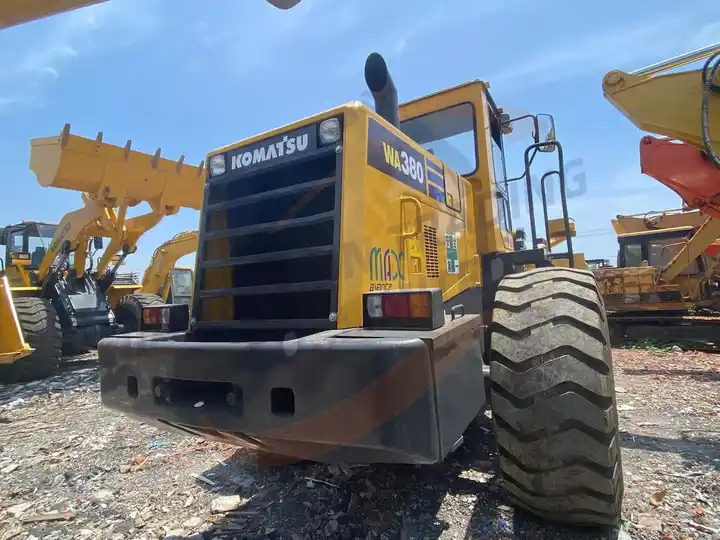 Wheel loader Second Hand Japan Made Komatsu Wa380-3 Front Loader Used Original Painting Komatsu Wa 380-3 in Stock for Sale: gambar 6