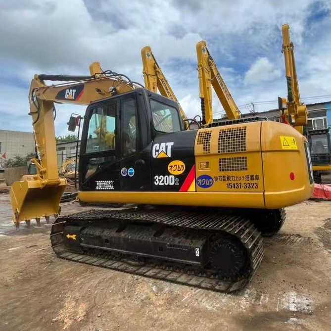 Used CAT second hand Caterpillar 320 320B 320C 320D Excavator Excavadoras de segunda mano - Ekskavator: gambar 1 Used CAT second hand Caterpillar 320 320B 320C 320D Excavator Excavadoras de segunda mano - Ekskavator: gambar 1