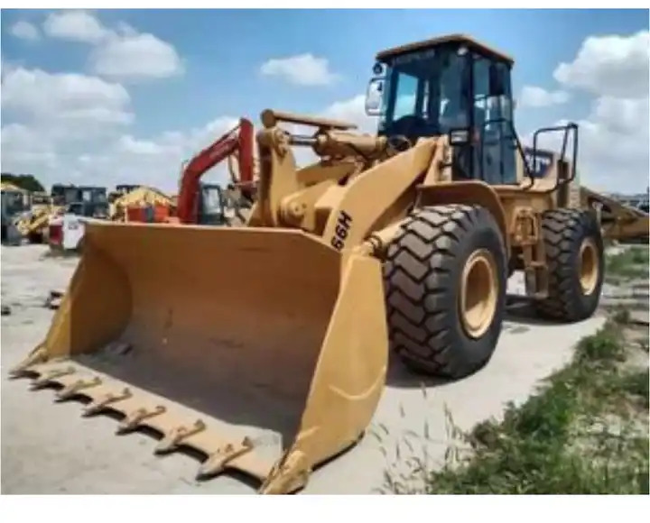 Used Construction Caterpillar 966h Wheeled Loader Cat966h Cat966 Wheel Loader in Shanghai - Wheel loader: gambar 1 Used Construction Caterpillar 966h Wheeled Loader Cat966h Cat966 Wheel Loader in Shanghai - Wheel loader: gambar 1