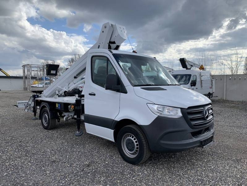 Mercedes-Benz Sprinter Ruthmann Ecoline 230 - 23m - 250 kg - Platform udara yang dipasang di truk: gambar 1 Mercedes-Benz Sprinter Ruthmann Ecoline 230 - 23m - 250 kg - Platform udara yang dipasang di truk: gambar 1