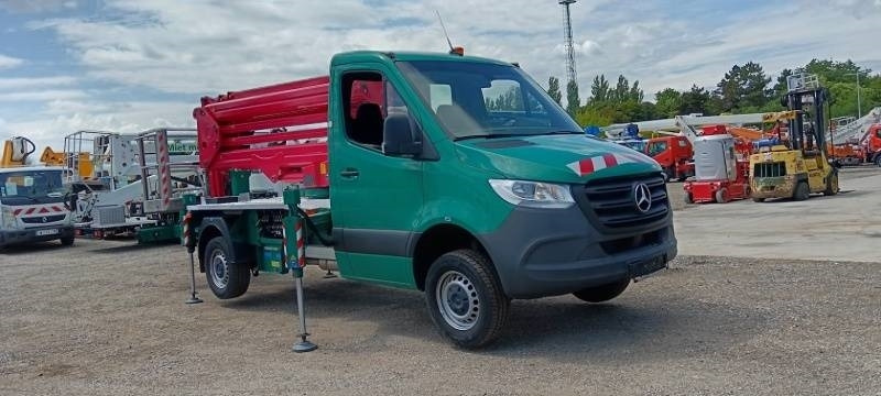 Mercedes-Benz Sprinter Ruthmann-Ecoline RS200 - 20m - 250 kg - Platform udara yang dipasang di truk: gambar 1 Mercedes-Benz Sprinter Ruthmann-Ecoline RS200 - 20m - 250 kg - Platform udara yang dipasang di truk: gambar 1