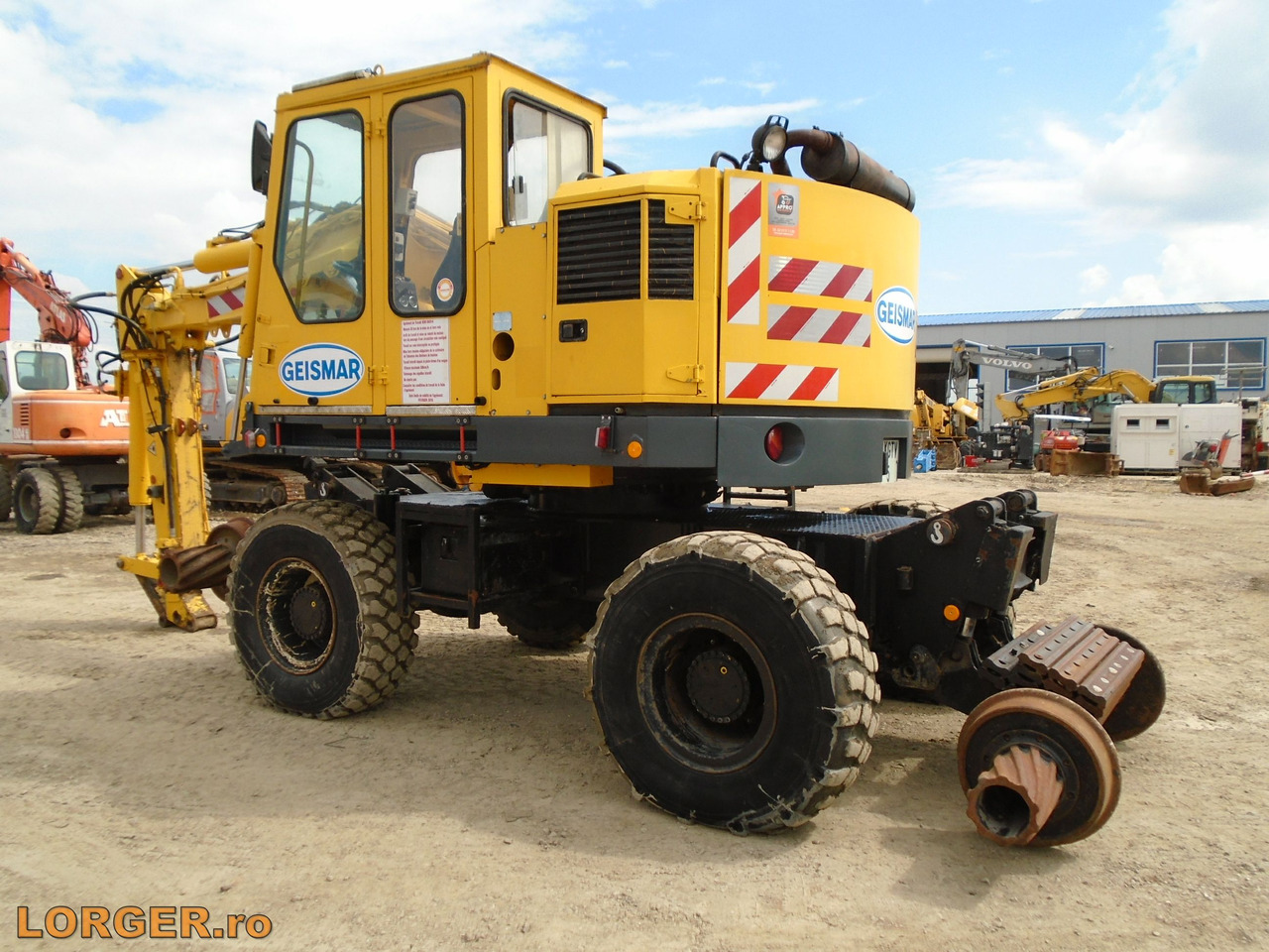 Geismar KGT-V - Ekskavator roda: gambar 2 Geismar KGT-V - Ekskavator roda: gambar 2