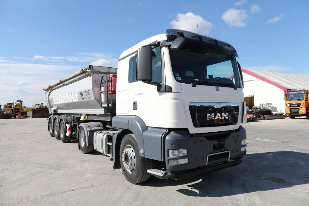 MAN TGS 18.440 4x2 BLS-TS Truck + Kässbohrer DL 3 Tipp - Tractor head: gambar 1 MAN TGS 18.440 4x2 BLS-TS Truck + Kässbohrer DL 3 Tipp - Tractor head: gambar 1