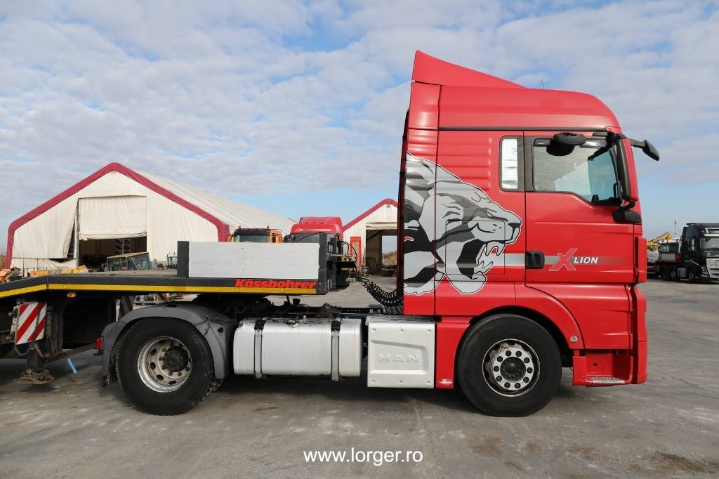 MAN TGX 18.500 4x2 + Trailer Kässbohrer LB3E Lowbed  - Tractor head: gambar 2 MAN TGX 18.500 4x2 + Trailer Kässbohrer LB3E Lowbed  - Tractor head: gambar 2