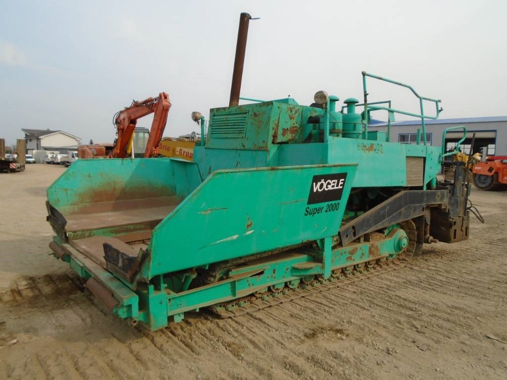 Vögele Super 2000 - Paver aspal: gambar 4 Vögele Super 2000 - Paver aspal: gambar 4