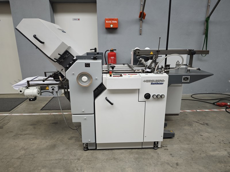 Heidelberg, Heidelberg/Stahl Heidelberg Stahlfolder Ti 40 I 2009 - Mesin lipat: gambar 1 Heidelberg, Heidelberg/Stahl Heidelberg Stahlfolder Ti 40 I 2009 - Mesin lipat: gambar 1
