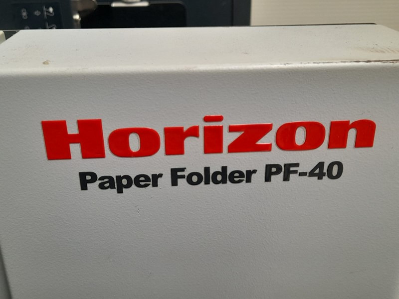 Horizon PF-40 - Mesin lipat: gambar 5 Horizon PF-40 - Mesin lipat: gambar 5