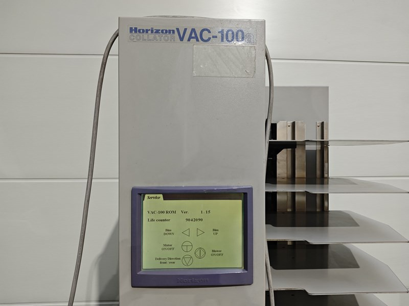 Horizon VAC-100a SPF-20 FC-20 - Mesin percetakan: gambar 1 Horizon VAC-100a SPF-20 FC-20 - Mesin percetakan: gambar 1