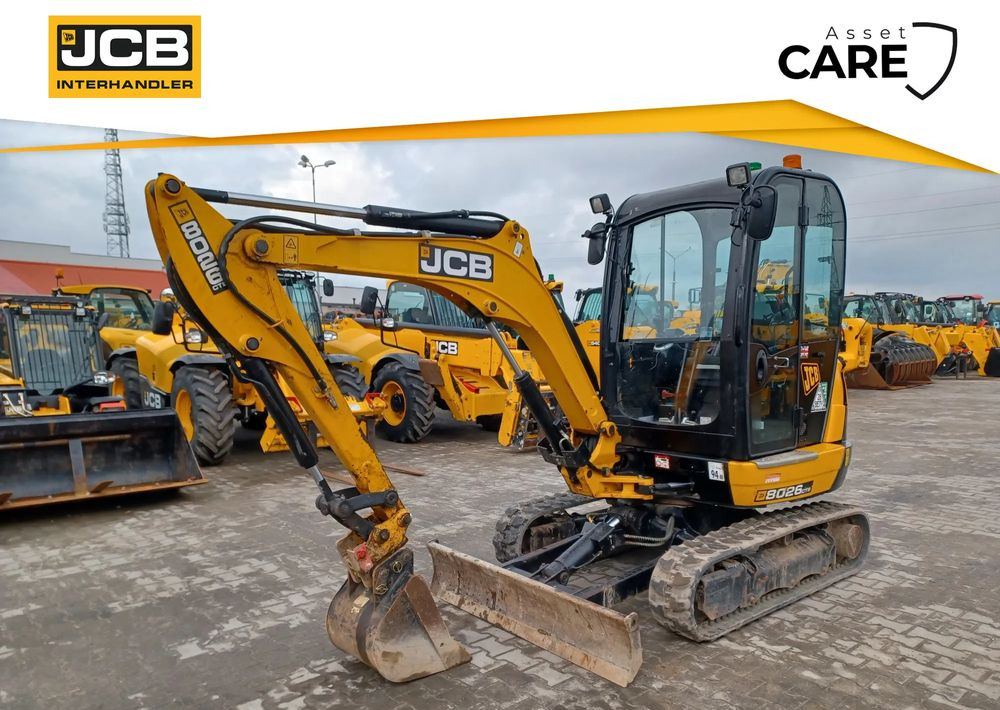JCB 8026 - Ekskavator mini: gambar 1 JCB 8026 - Ekskavator mini: gambar 1