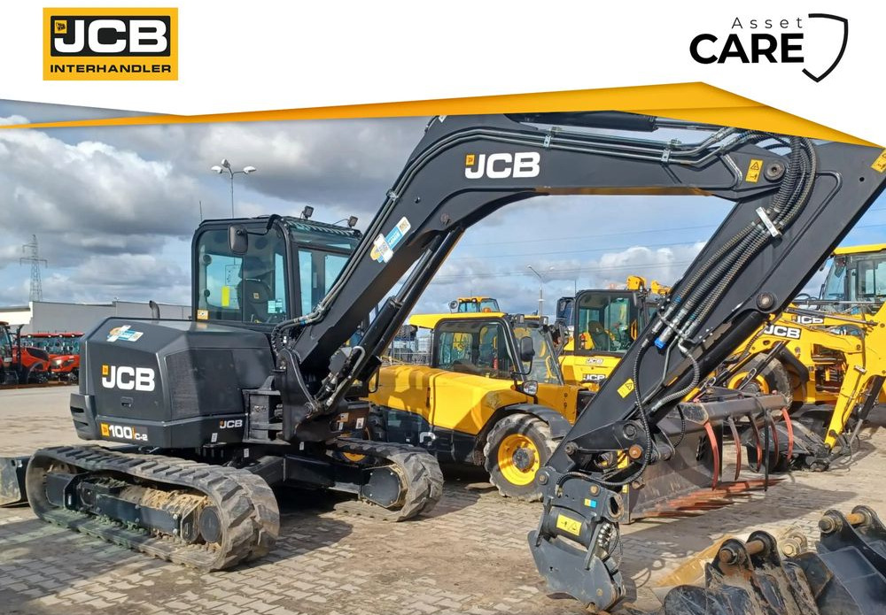 JCB Minikoparka gąsienicowa 100C-2 - Ekskavator perayap: gambar 1 JCB Minikoparka gąsienicowa 100C-2 - Ekskavator perayap: gambar 1