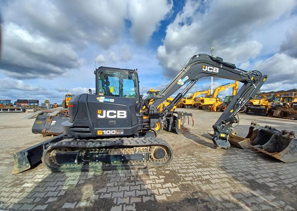JCB Minikoparka gąsienicowa 100C-2 - Ekskavator perayap: gambar 4 JCB Minikoparka gąsienicowa 100C-2 - Ekskavator perayap: gambar 4