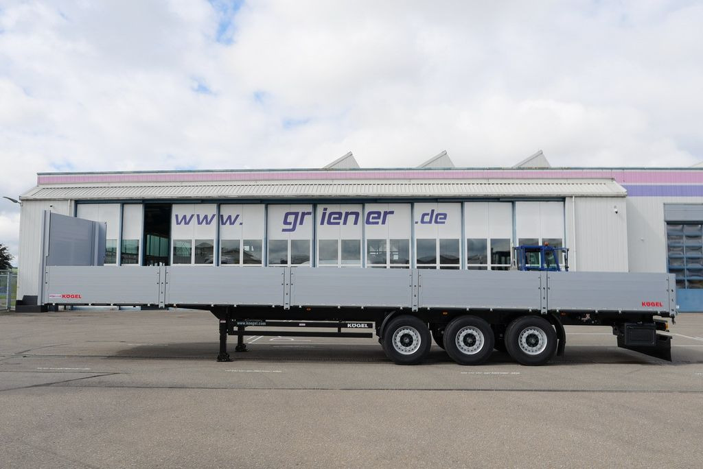 Kögel SN24/ BW 800 mm/144 x rungent. BPW/ LENKACHSE - Semi-trailer flatbed: gambar 4 Kögel SN24/ BW 800 mm/144 x rungent. BPW/ LENKACHSE - Semi-trailer flatbed: gambar 4