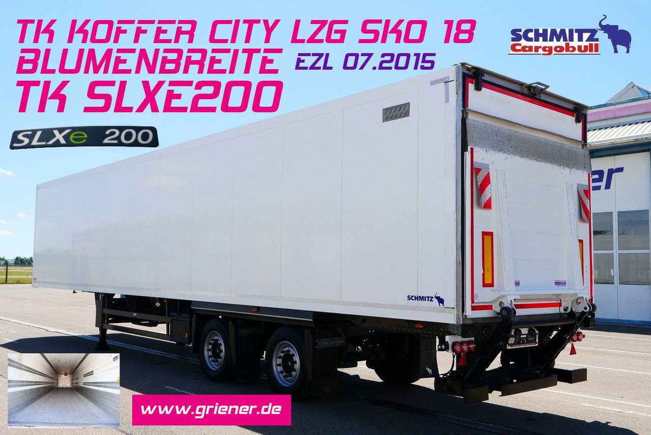 Schmitz Cargobull SKO 18/ TRIDEC LZG/ LBW 2000 kg SLXe 200 CITY - Semi-trailer berpendingin: gambar 1 Schmitz Cargobull SKO 18/ TRIDEC LZG/ LBW 2000 kg SLXe 200 CITY - Semi-trailer berpendingin: gambar 1