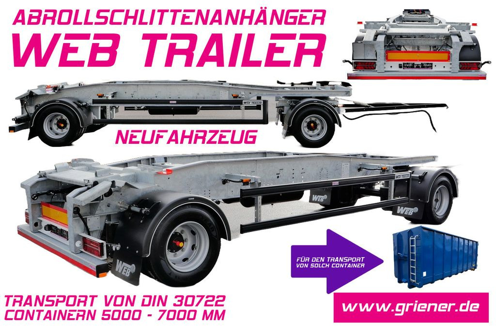 Web-Trailer ARA 18/ DIN 30722 / 5000 - 7000 mm/19,5 VERZINKT - Trailer lewati: gambar 1 Web-Trailer ARA 18/ DIN 30722 / 5000 - 7000 mm/19,5 VERZINKT - Trailer lewati: gambar 1