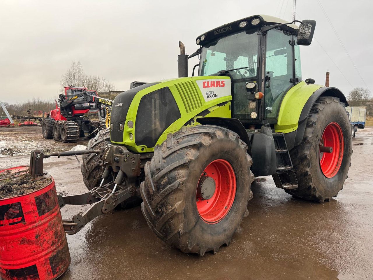 CLAAS Axion 850 - Traktor: gambar 1 CLAAS Axion 850 - Traktor: gambar 1