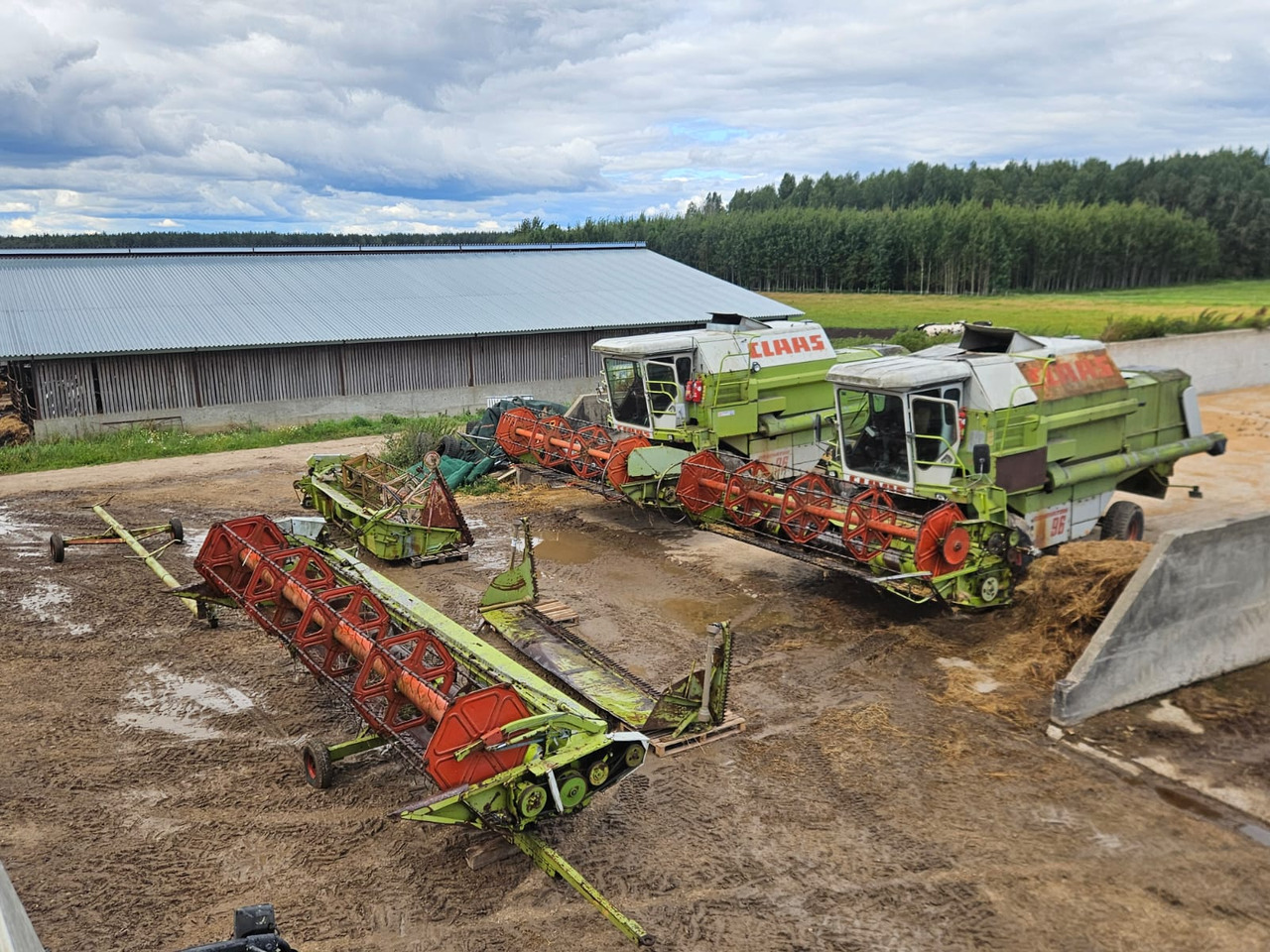 CLAAS Dominator 96 - Pemanen gabungan: gambar 1 CLAAS Dominator 96 - Pemanen gabungan: gambar 1