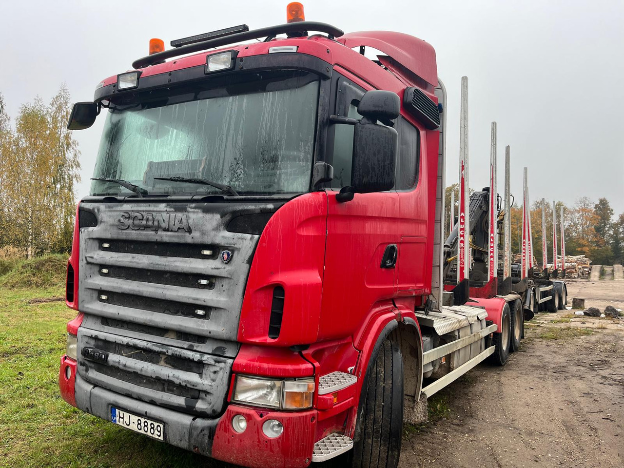 SCANIA R480 - Truk logging, Truk derek: gambar 1 SCANIA R480 - Truk logging, Truk derek: gambar 1