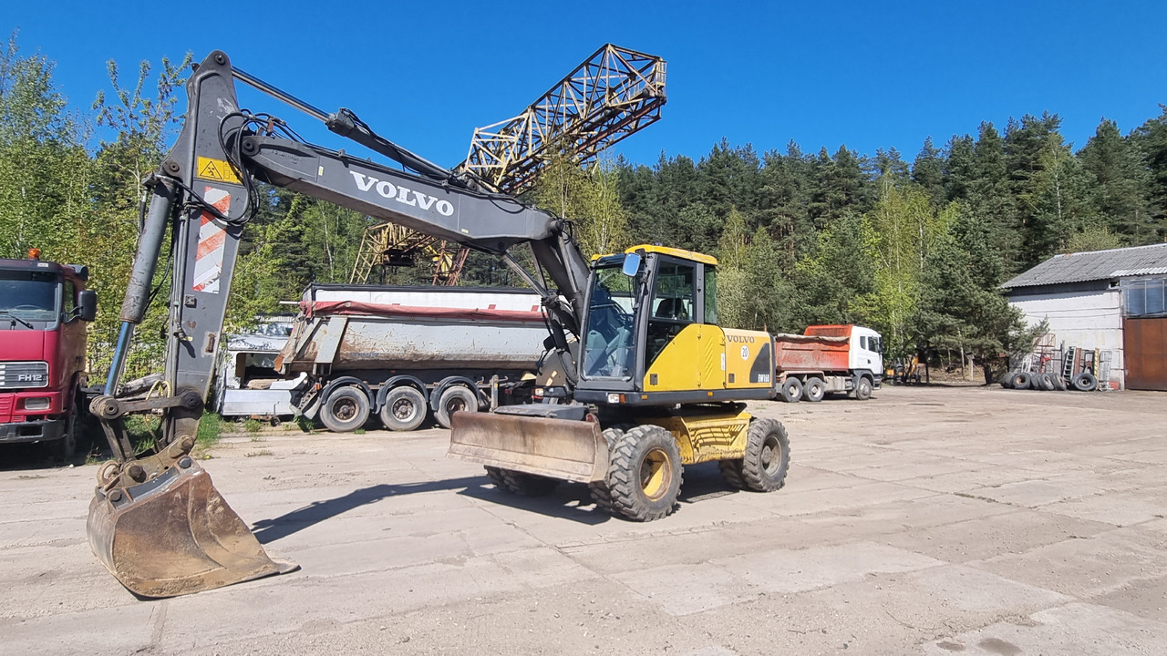 Volvo EW160 - Ekskavator roda: gambar 1 Volvo EW160 - Ekskavator roda: gambar 1