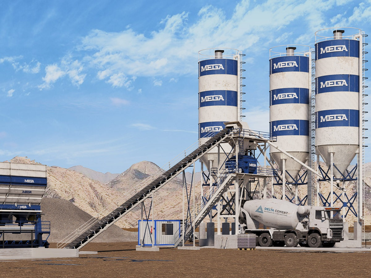 MEGA PROMIX 90 TW - Pabrik beton: gambar 1 MEGA PROMIX 90 TW - Pabrik beton: gambar 1