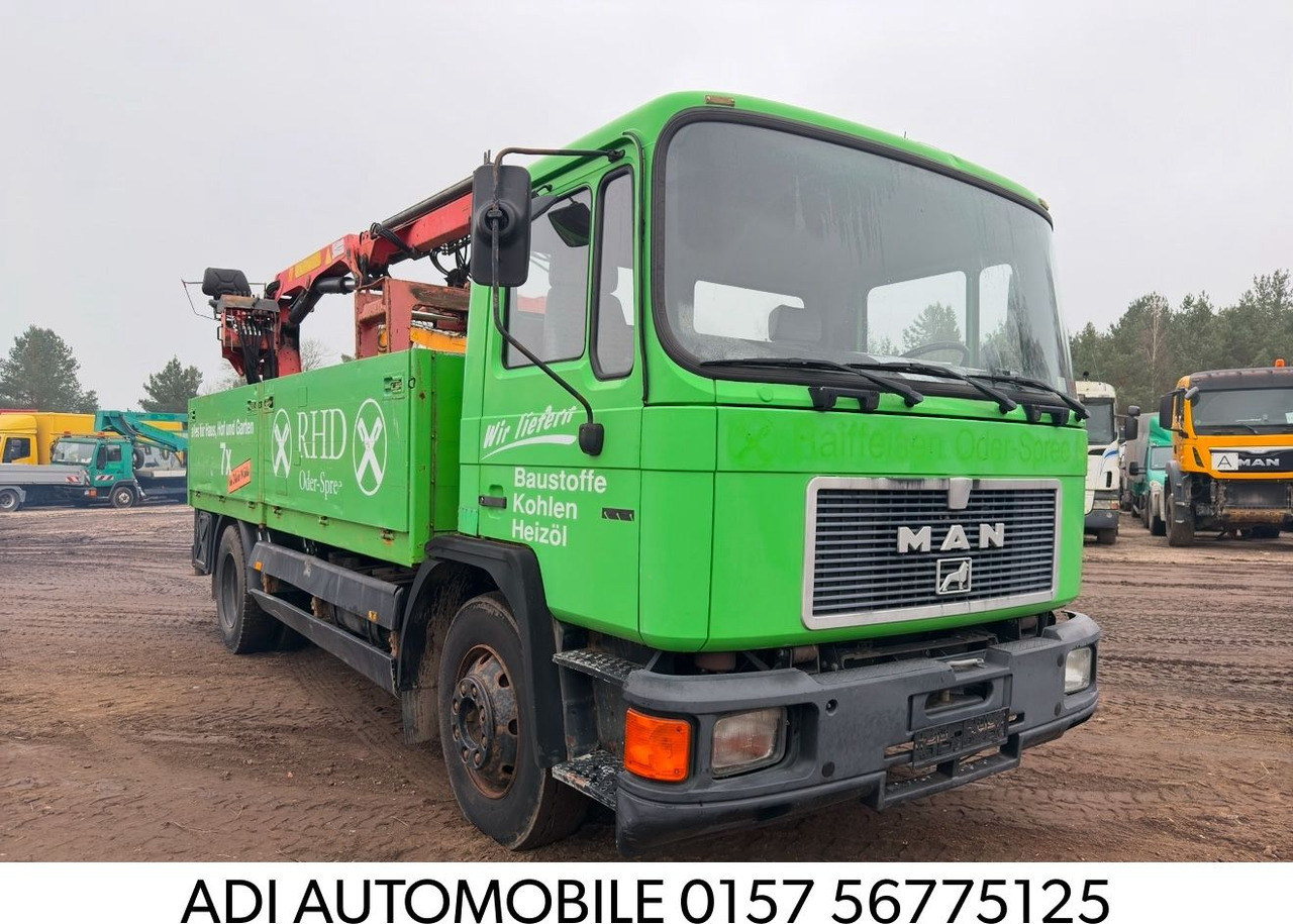 MAN 14.192 - Truk flatbed, Truk derek: gambar 1 MAN 14.192 - Truk flatbed, Truk derek: gambar 1