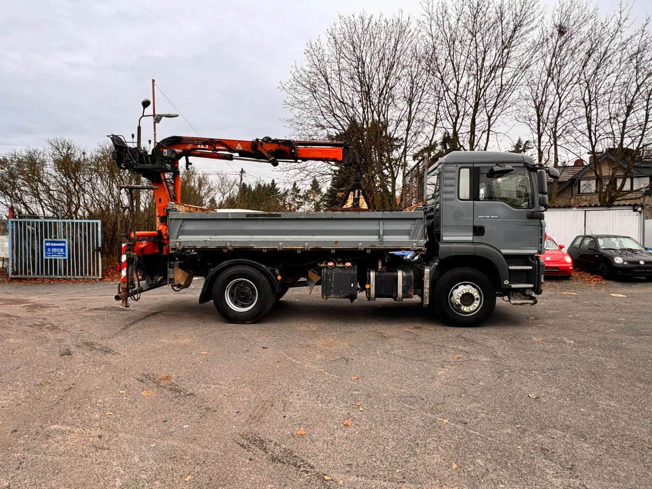 MAN TGA 18.350 Kipper - Kran 4x2 - Truk jungkit, Truk derek: gambar 5 MAN TGA 18.350 Kipper - Kran 4x2 - Truk jungkit, Truk derek: gambar 5