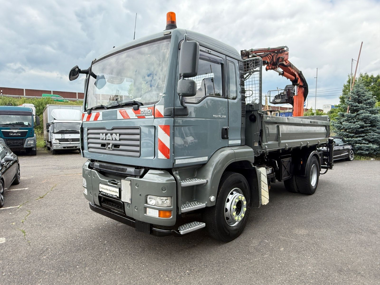 MAN TGA 18.350 Kran Terex - Truk jungkit, Truk derek: gambar 2 MAN TGA 18.350 Kran Terex - Truk jungkit, Truk derek: gambar 2