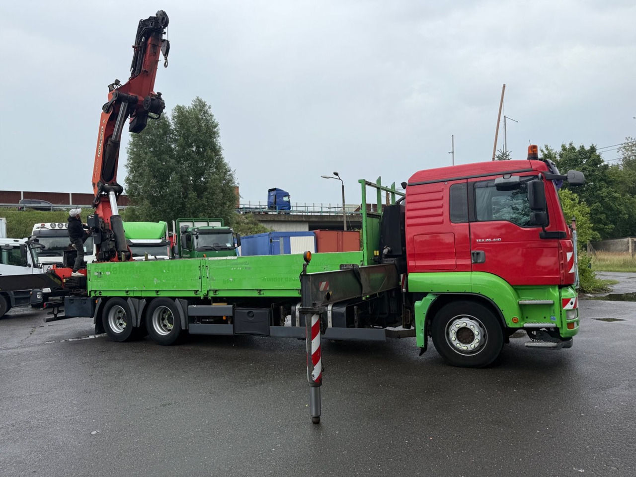 MAN TGA 26.410 - Truk flatbed, Truk derek: gambar 5 MAN TGA 26.410 - Truk flatbed, Truk derek: gambar 5