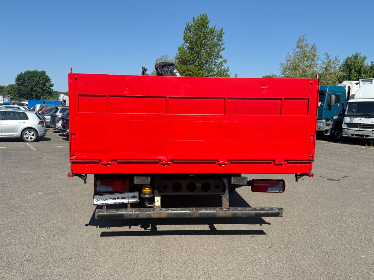 MAN TGL 12.210 mit Kran - Truk flatbed, Truk derek: gambar 4 MAN TGL 12.210 mit Kran - Truk flatbed, Truk derek: gambar 4
