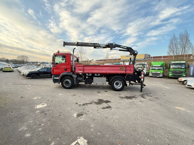 MAN TGM 18.340 Kipper mit Kran - Truk jungkit, Truk derek: gambar 4 MAN TGM 18.340 Kipper mit Kran - Truk jungkit, Truk derek: gambar 4