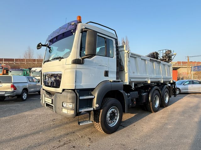 MAN TGS 26.400 Kipper mit Kran Jonsered 6x4 - Truk jungkit: gambar 3 MAN TGS 26.400 Kipper mit Kran Jonsered 6x4 - Truk jungkit: gambar 3