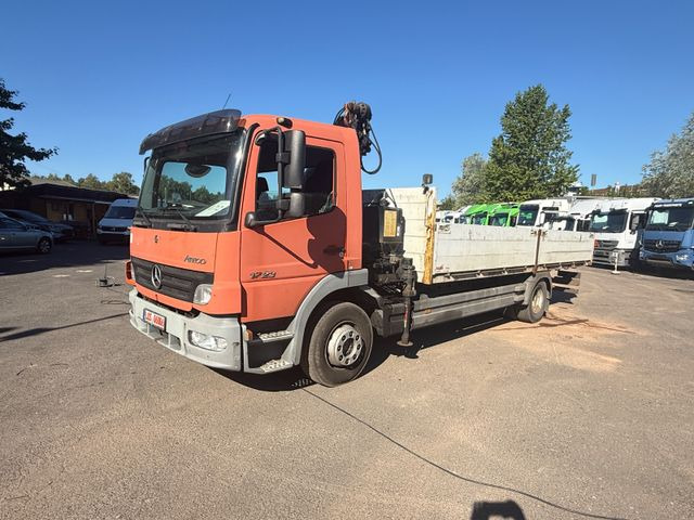 Mercedes-Benz Atego 1223 mit Kran MKG HLK 76 - Truk flatbed, Truk derek: gambar 3 Mercedes-Benz Atego 1223 mit Kran MKG HLK 76 - Truk flatbed, Truk derek: gambar 3