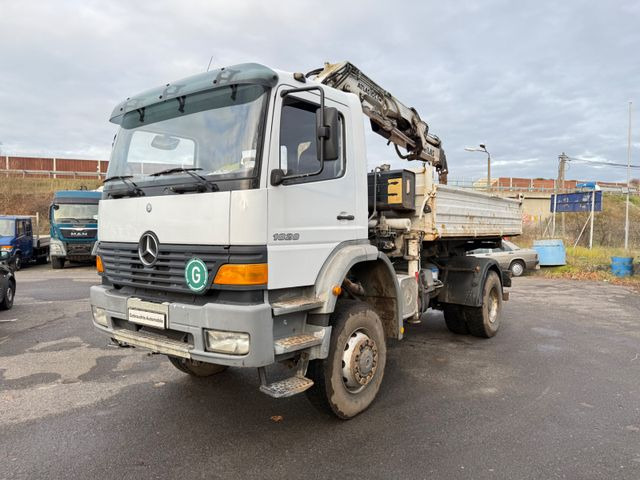 Mercedes-Benz Atego 1828 4x4 Kipper-Kran Atlas - Truk jungkit, Truk derek: gambar 4 Mercedes-Benz Atego 1828 4x4 Kipper-Kran Atlas - Truk jungkit, Truk derek: gambar 4