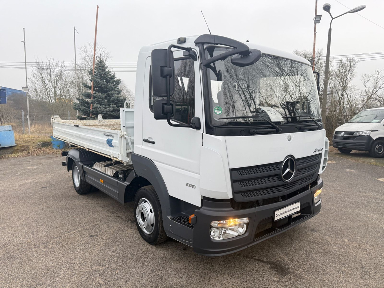 Mercedes-Benz Atego 816 Kipper 73 tkm - Truk jungkit: gambar 2 Mercedes-Benz Atego 816 Kipper 73 tkm - Truk jungkit: gambar 2