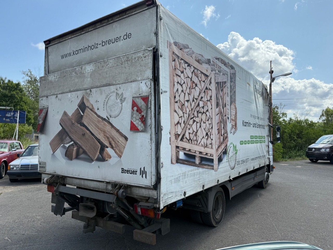 Mercedes-Benz Atego 817 - Truk dengan terpal samping: gambar 3 Mercedes-Benz Atego 817 - Truk dengan terpal samping: gambar 3