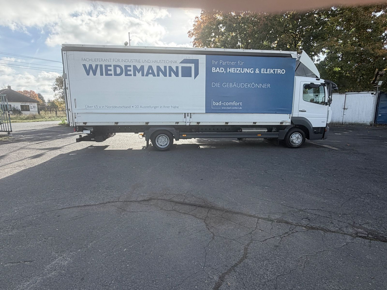 Mercedes-Benz Atego 821 Klima Lbw Tempoamt - Truk dengan terpal samping: gambar 5 Mercedes-Benz Atego 821 Klima Lbw Tempoamt - Truk dengan terpal samping: gambar 5