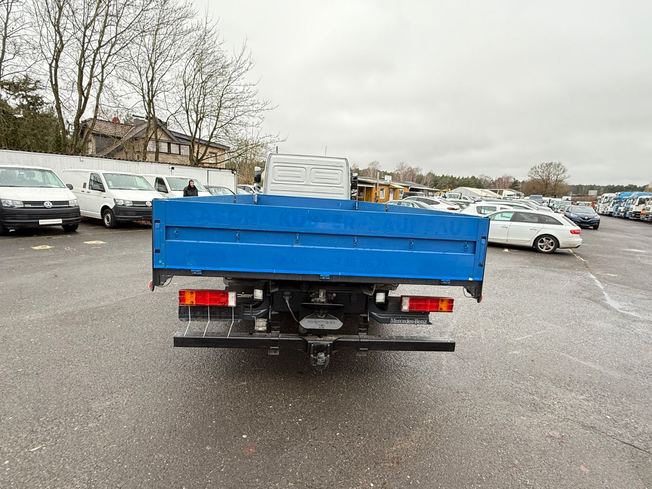 Mercedes-Benz Atego 822 L Klima, Tempomat - Truk flatbed: gambar 4 Mercedes-Benz Atego 822 L Klima, Tempomat - Truk flatbed: gambar 4