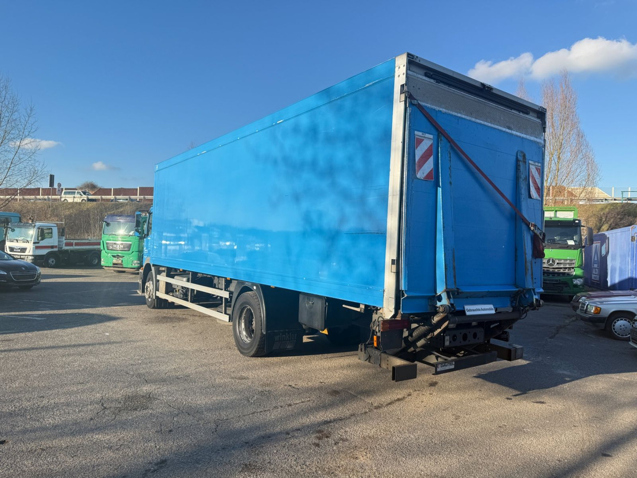 Mercedes-Benz Axor 1824 Kühlkoffer Lbw Klima - Truk berpendingin: gambar 5 Mercedes-Benz Axor 1824 Kühlkoffer Lbw Klima - Truk berpendingin: gambar 5