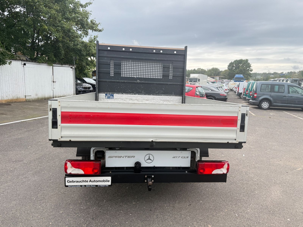 Mercedes-Benz Sprinter 217 Pritsche DoKa - Van flatbed, Van kombi: gambar 4 Mercedes-Benz Sprinter 217 Pritsche DoKa - Van flatbed, Van kombi: gambar 4