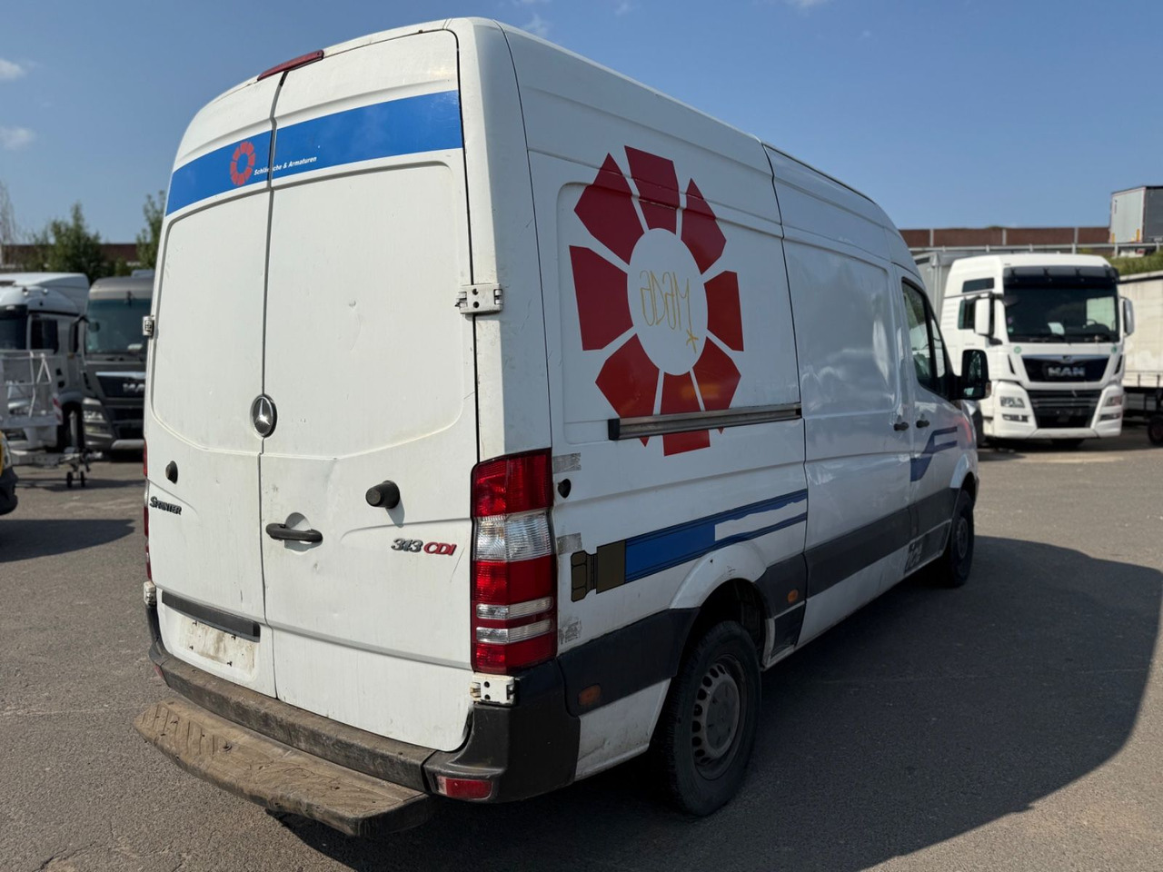 Mercedes-Benz Sprinter II Kasten 313 CDI MOTORSCHADEN !!! - Van panel: gambar 3 Mercedes-Benz Sprinter II Kasten 313 CDI MOTORSCHADEN !!! - Van panel: gambar 3