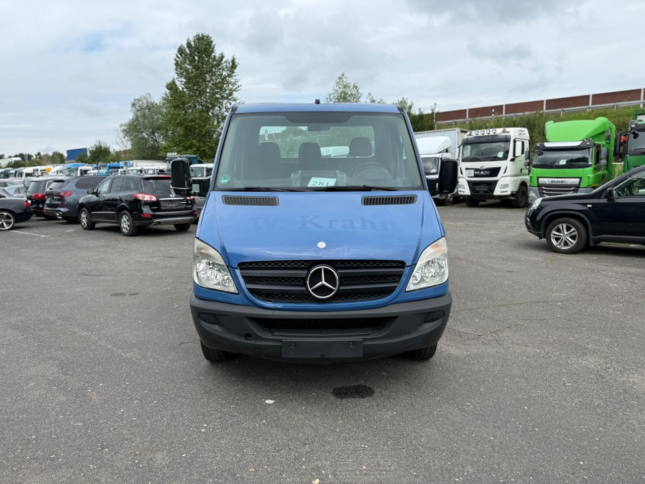 Mercedes-Benz Sprinter II Pritsche515 CDI - Van dengan terpal samping: gambar 1 Mercedes-Benz Sprinter II Pritsche515 CDI - Van dengan terpal samping: gambar 1