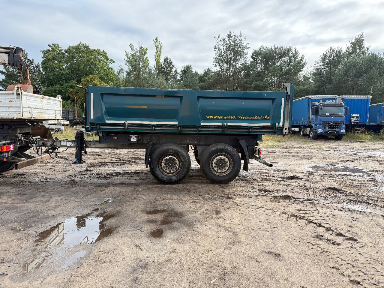 Schmitz Cargobull ZKI 18 Dreiseitenkipper - Trailer jungkit: gambar 2 Schmitz Cargobull ZKI 18 Dreiseitenkipper - Trailer jungkit: gambar 2