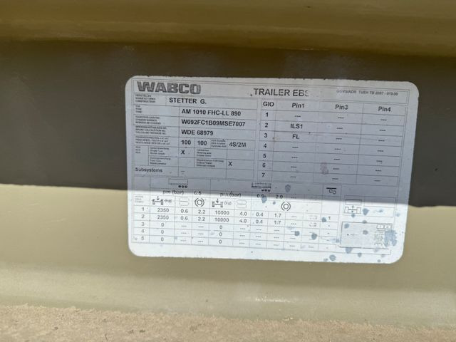 Semi-trailer mixer beton Stetter Mischer-Mixer Typ AM 10 FH Betonmischer: gambar 8