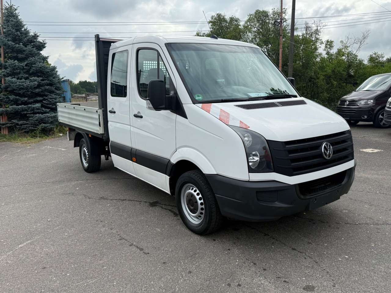 Volkswagen Crafter Pritsche 35 mittel L2 Doppelkabine - Van flatbed, Van kombi: gambar 2 Volkswagen Crafter Pritsche 35 mittel L2 Doppelkabine - Van flatbed, Van kombi: gambar 2