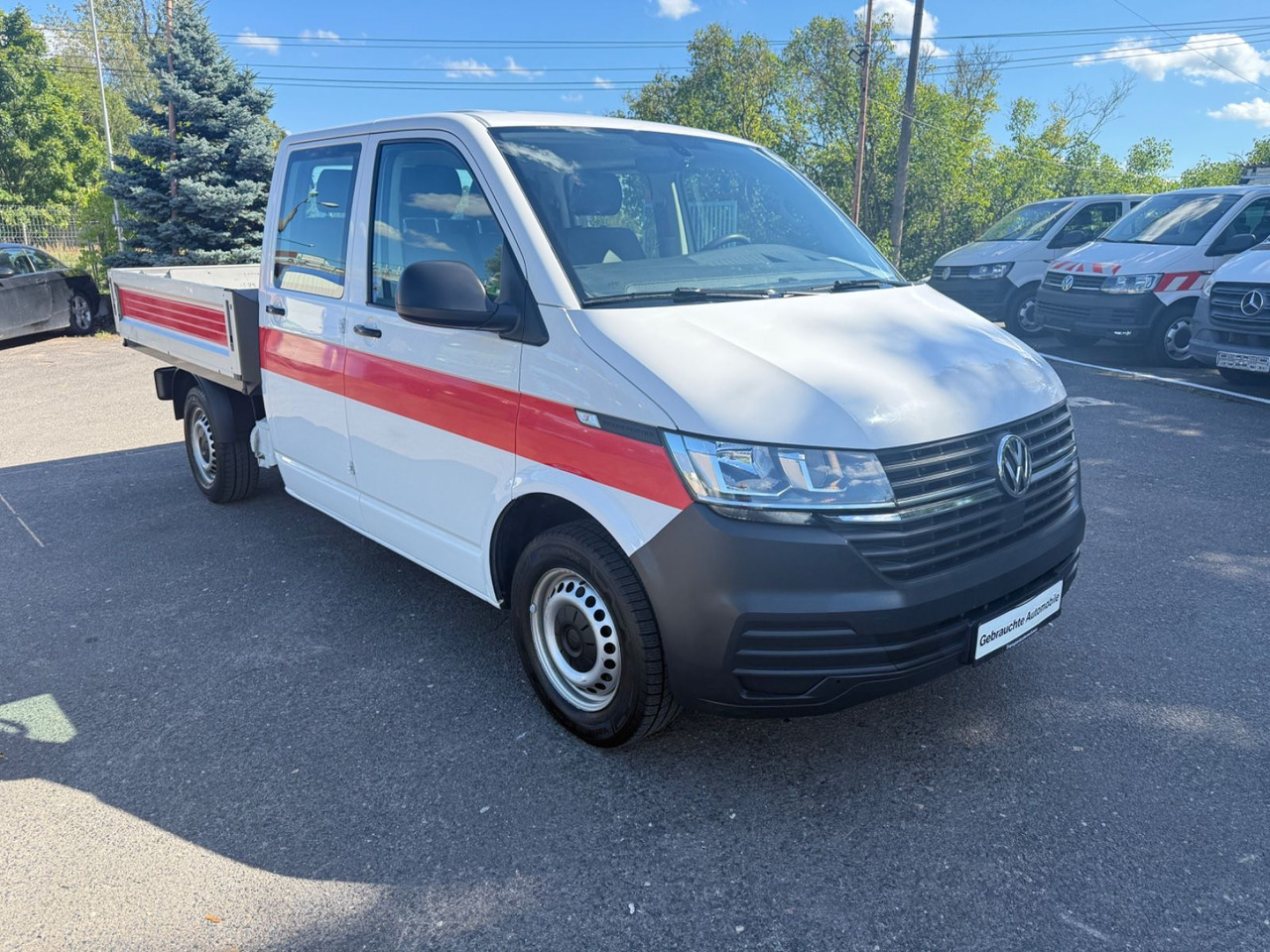 Volkswagen T6 Transporter Pritsche DKL ang 4MOTION - Van flatbed, Van kombi: gambar 1 Volkswagen T6 Transporter Pritsche DKL ang 4MOTION - Van flatbed, Van kombi: gambar 1