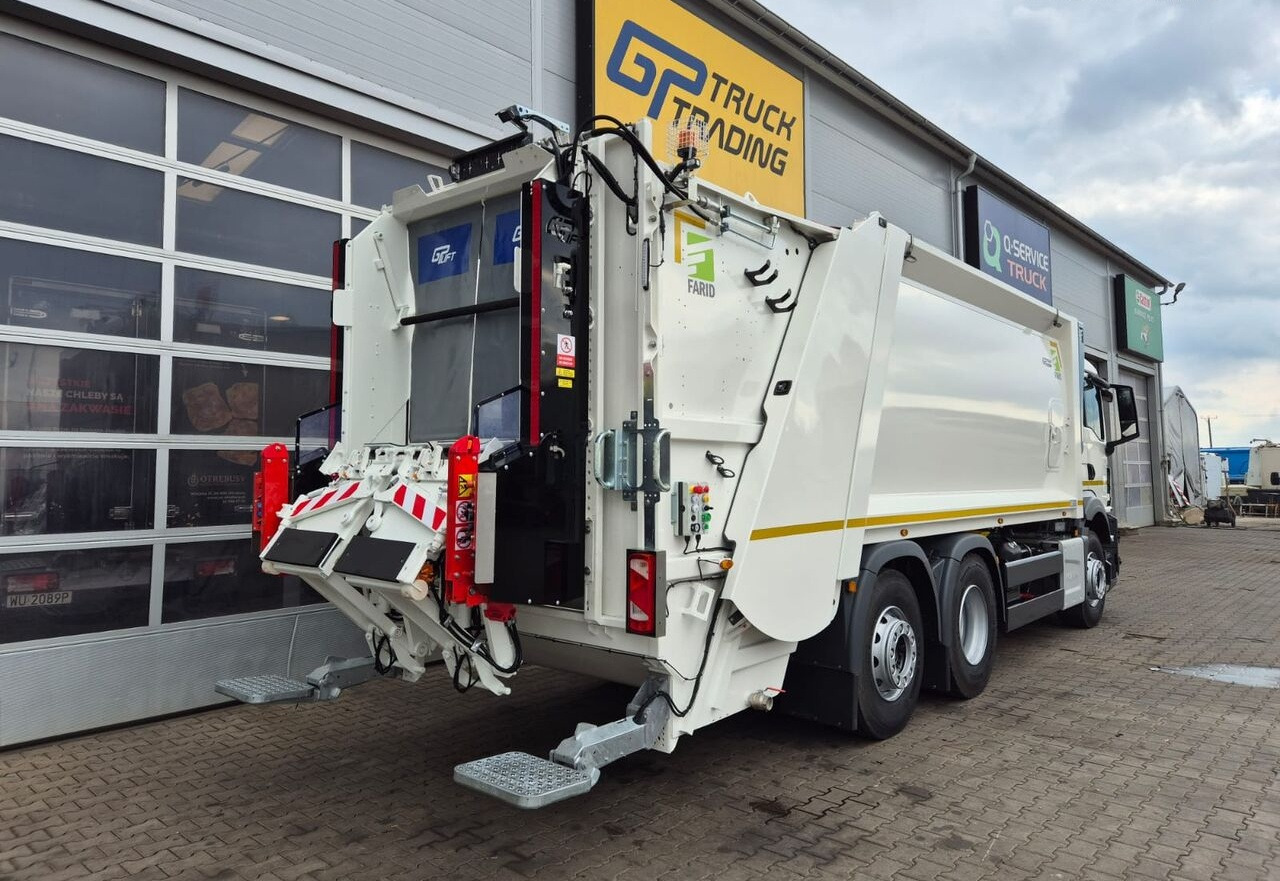 Truk sampah baru MAN TGS 26.330, zabudowa Farid, wrzutnik automatyczny: gambar 7