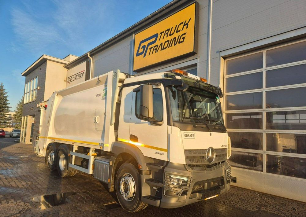 Mercedes-Benz Actros 2633, śmieciarka Farid - Truk sampah: gambar 2 Mercedes-Benz Actros 2633, śmieciarka Farid - Truk sampah: gambar 2