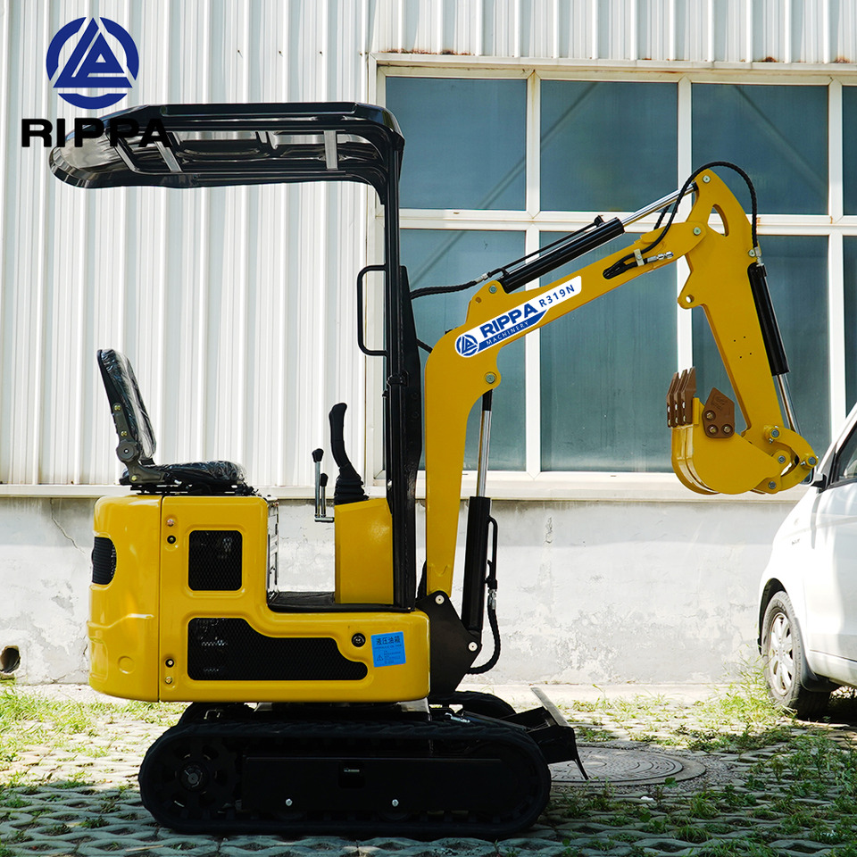 Ekskavator mini baru Rippa Mini Excavator R319, CE certification, Warm air conditioning, Rapid delivery: gambar 10